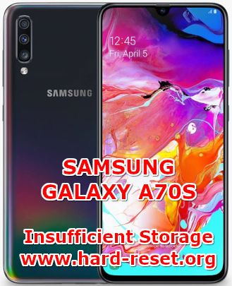 solution to fix full storage issues on samsung galaxy a70s