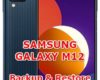 how to backup and restore data on samsung galaxy m12