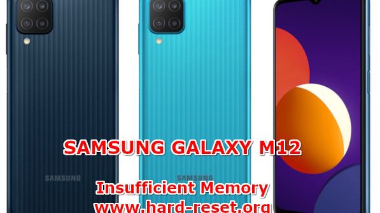 Fix Not Enough Storage Space On Samsung Galaxy M12 Hard Reset Factory Default Community