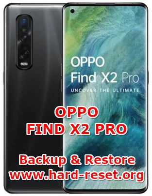 how to backup & restore data on oppo find x2 pro