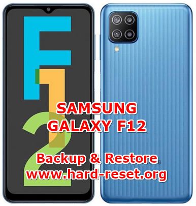 how to backup & restore data on samsung galaxy f12