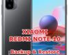 how to backup & restore data on xiaomi redmi note 10