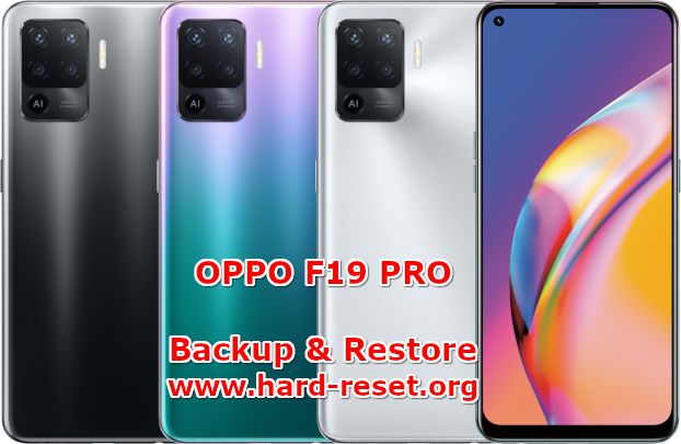 how to backup & restore data on oppo f19 pro