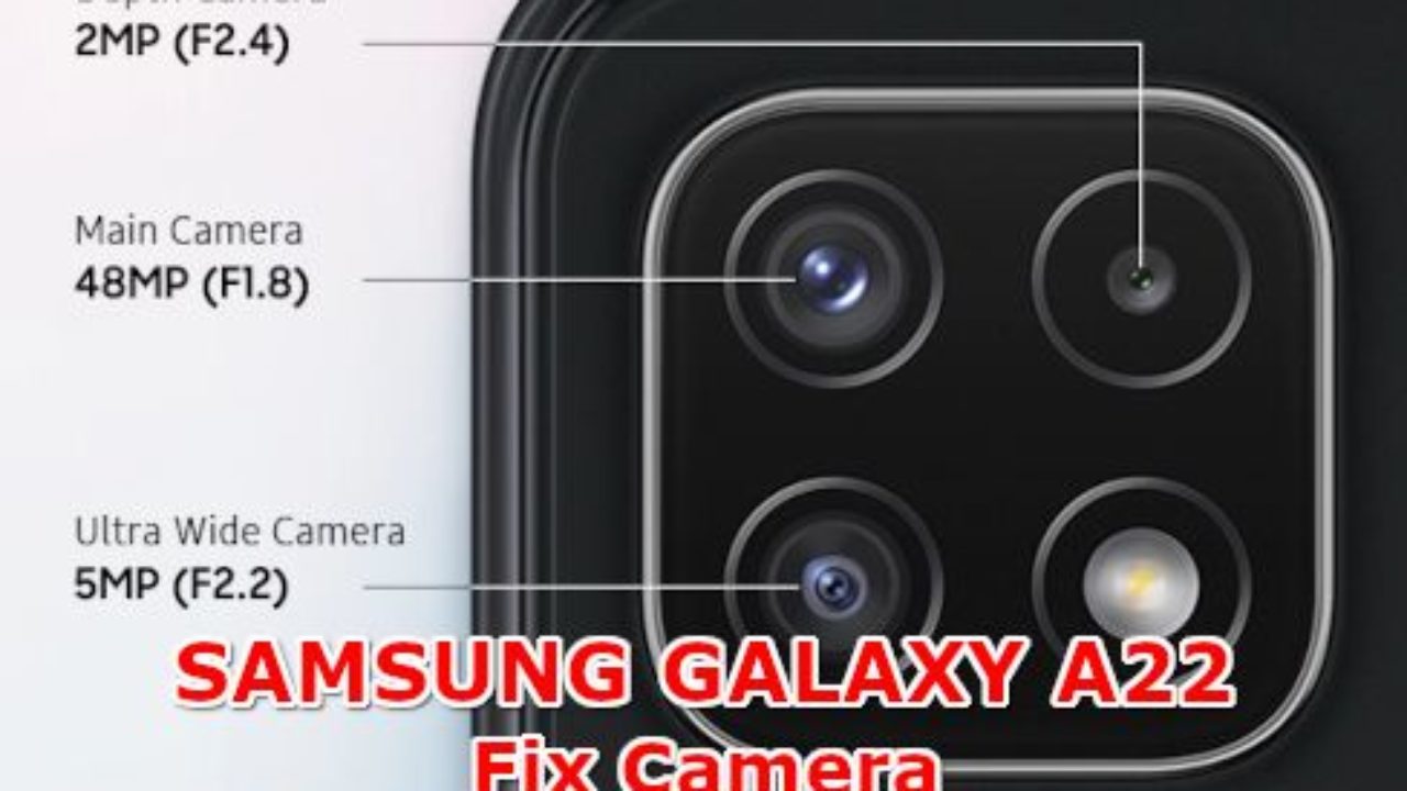 galaxy a22 camera