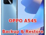 how to backup & restore data on oppo a54s