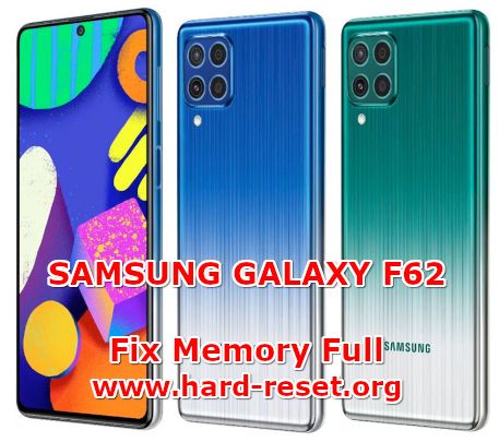 solution to fix full internal memory storage on samsung galaxy f62