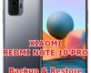 how to backup & restore data on xiaomi redmi note 10 pro