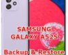 how to backup & restore data on samsung galaxy a52s