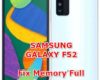 how to fix memory full problems on samsung galaxy f52