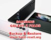 how to backup & restore data on samsung galaxy z fold3