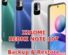 backup restore data on xiaomi redmi note 10t