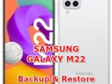how to backup & restore data on samsung galaxy m22