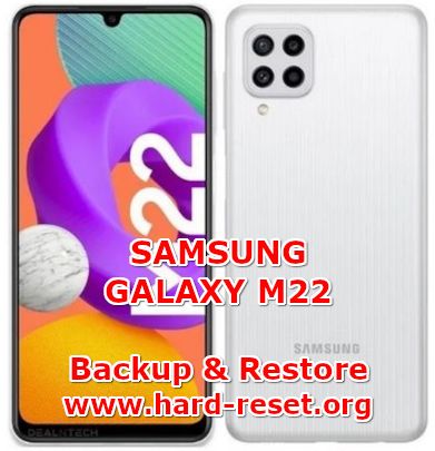 how to backup & restore data on samsung galaxy m22