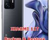 how to backup & restore data on xiaomi 11T