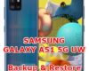 how to backup & restore data on samsung galaxy a51 5g uw