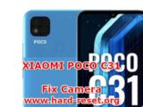 how to fix camera problems on xiaomi poco c31