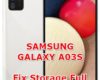 how to fix memory full on samsung galaxy a03s