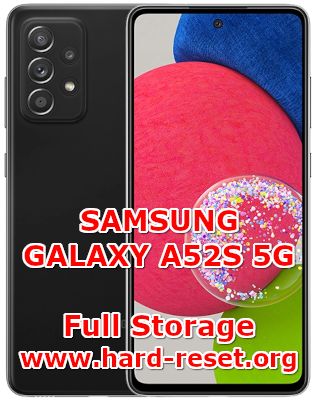 how to fix insufficient memory full problem on samsung galaxy a52s