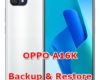 how to backup & restore data on vivo a16k