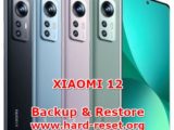 how to backup & restore data on xiaomi 12
