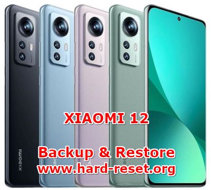 how to backup & restore data on xiaomi 12