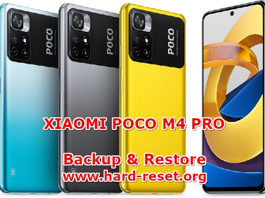 how to backup & restore data on xiaomi poco m4 pro