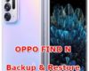 how to backup & restore data on oppo find n