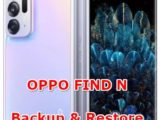 how to backup & restore data on oppo find n