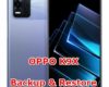 how to backup & restore data on oppo k9x