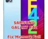how to fix insufficient storage issues on samsung galaxy f42