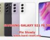 how to fix slowly issues on samsung galaxy s21 fe 5g