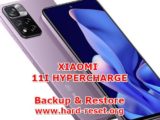 how to backup & restore data on xiaomi 11I hypercharge