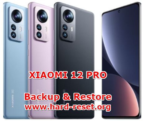 how to backup & restore data on xiaomi 12 pro