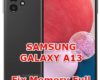 how to fix memory full problems on samsung galaxy a13