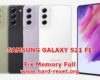 how to fix memory full problems on samsung galaxy s21 fe