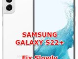 how to solve lagging issues on samsung galaxy s22 plus