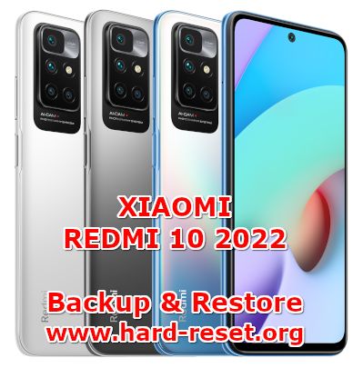 how to backup restore data on xiaomi redmi 10 2022