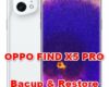 how to backup & restore data on oppo find x5 pro