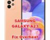 how to fix hot temperature problems on samsung galaxy a23