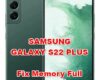 how to fix memory full problems on samsung galaxy s22 plus