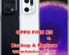 how to backup & restore data on oppo find x5