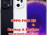 how to backup & restore data on oppo find x5