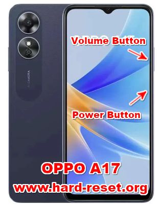 hard reset oppo a17