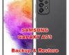 how to backup & restore data on samsung galaxy a73