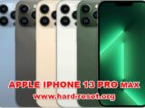 hard reset apple iphone 13 pro max
