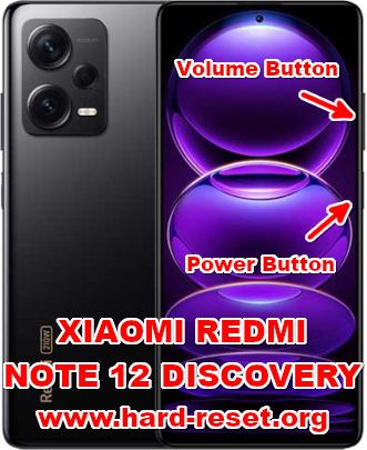 hard reset xiaomi redmi note12 discovery