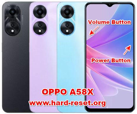 hard reset oppo a58x