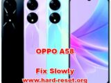 how to fix lagging issues on OPPO A58