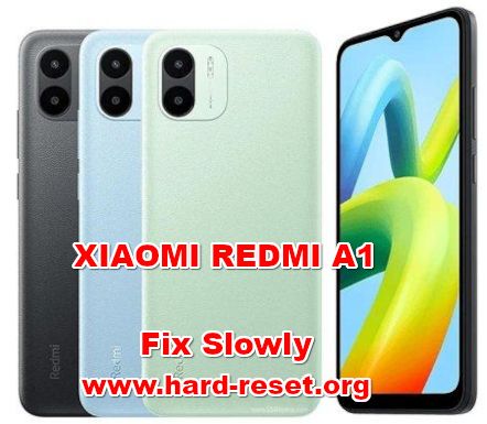 how to make faster XIAOMI REDMI A1