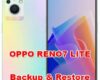 how to backup & restore all important data at OPPO RENO7 LITE